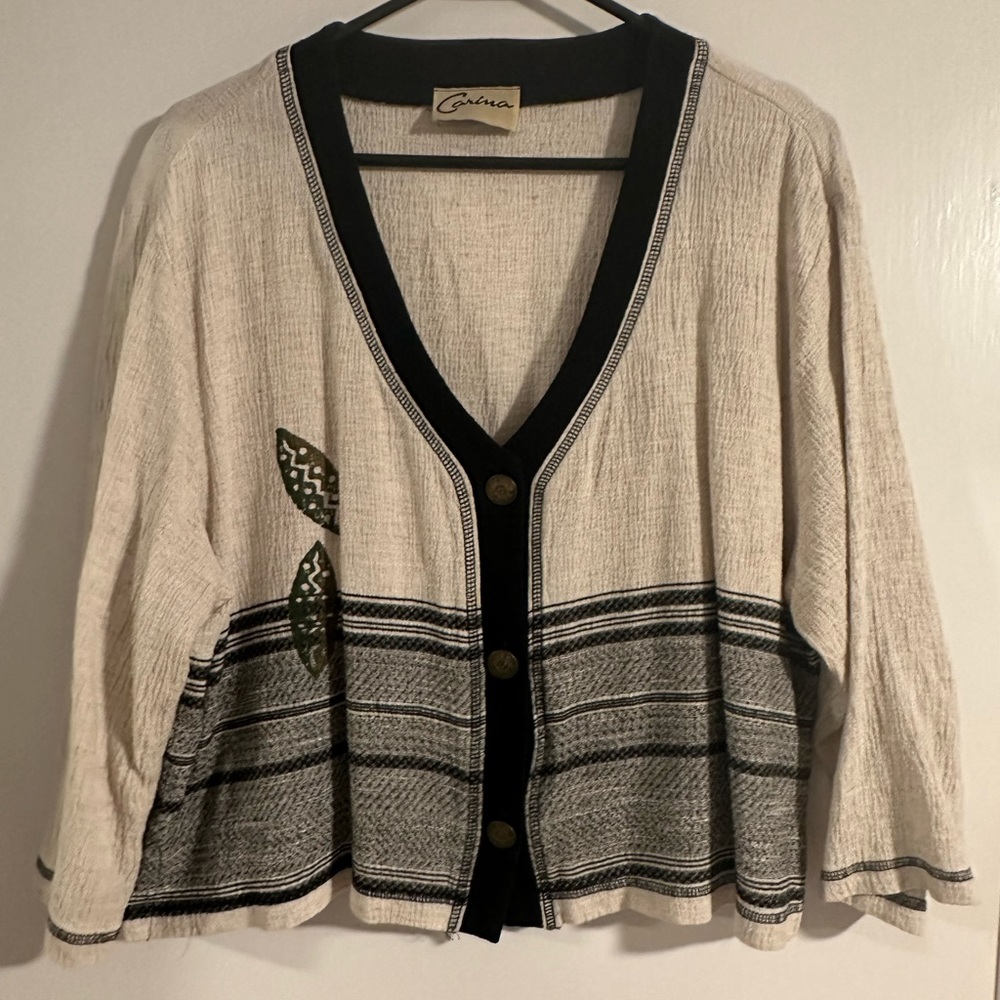 ✨Vintage Carina Long-Sleeved Shirt✨